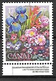 [Mostra internazionale dei fiori, Montreal - Carta: Due bande fluorescenti - Stampatore: Ashton-Potter (Canada) Ltd , Scrivi ZB]