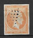 [Hermes Head - Final Athens Print - No. 12-16: 7 mm Control Number on Back, tip A12]