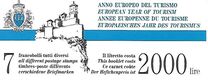 [European Tourism Year, type APG]