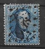 [King Leopold I - Perforated, Tipi B20]