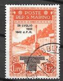 [Not Issued Edtion Overprinted - 28 LUGLIO 1943-1642 d. F. R ., type CF1]