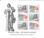 [EUROPA Stamps - Great Discoveries made by Prince Albert I, type CGD]