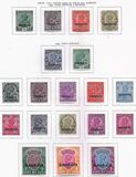 [Postage Stamps of India Overprinted "BAHRAIN", type A]