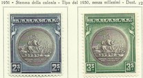 [The 300th Anniversary of the Colony (but without Dates on Top), тип Q]