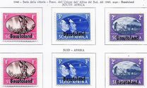 [South Africa Postage Stamps Overprinted, tipas E]