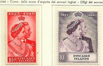 [The 25th Anniversary of the Wedding of King George VI and Queen Elizabeth, type M]