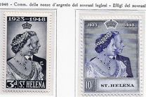 [The 25th Royal Wedding Anniversary of King George VI, type AG]