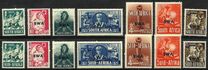 [South Africa Postage Stamps Overprinted "SWA", Tipo BA]