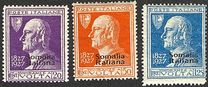 [Not Issued Italian Postage Stamps Overprinted, Tüüp W]