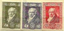 [The 100th Anniversary of the Death of Francisco de Goya, 1746-1828 - Inscription "1828 - GOYA - 1928", Tip CN]