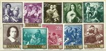 [Paintings by Bartolome Esteban Murillo - Stamp Day, Typ ATG]