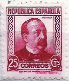 [The 100th Anniversary of the Birth of Manuel Ruiz Zorilla, 1833-1895, type FV]