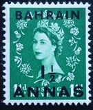[Great Britain Postage Stamps Overprinted "BAHRAIN" & Surcharged, type XXJ2]