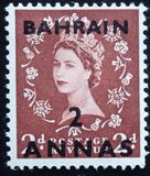 [Great Britain Postage Stamps Overprinted "BAHRAIN" & Surcharged, type XXJ3]