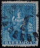 [Britannia - Rough Perforation. Watermarked, 類型 A25]
