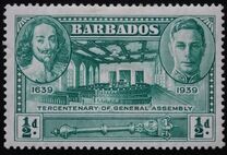 [The 300th Anniversary of the General Assembly of Barbados, Tipi AA]