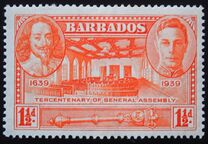[The 300th Anniversary of the General Assembly of Barbados, Tipi AA2]