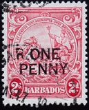 [No. Overprinted "ONE PENNY", 유형 AC]