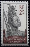 [Warrior - Inscription "CONGO FRANCAIS GABON", type F1]
