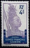 [Warrior - Inscription "CONGO FRANCAIS GABON", type F2]