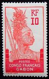 [Warrior - Inscription "CONGO FRANCAIS GABON", type F4]