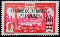 [Issues of 1924-31 Surcharged with New Values, type Q2]