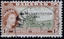 [New Constitution - Issue of 1954 Overprinted "NEW CONSTITUTION - 1964", Tip BD1]
