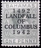 [The 450th Anniversary of Landing of Columbus - Stamps of 1931-1941 Overprinted "1492 LANDFALL OF COLUMBUS 1942", type AA1]