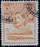 [King George VI and Landscape, type D6]