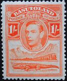 [King George VI and Landscape, type D7]