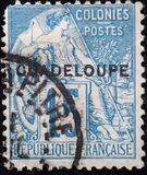 [French Colonies- General Issues No. 45-51 & 53-58 Overprinted "GUADELOUPE", 类型 E5]