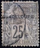 [French Colonies- General Issues No. 45-51 & 53-58 Overprinted "GUADELOUPE", 类型 E7]