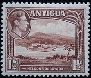 [King George VI, English Harbour, Nelson Dockyard, Fort James & St. John's Harbour, प्रकार S1]
