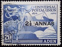 [the 75th Anniversary of the Universal Postal Union, tip L]