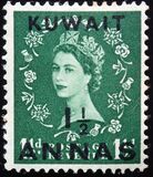 [Queen Elizabeth II - Great Britain Postage Stamps of 1952-1954 Surcharged, סוג CD]