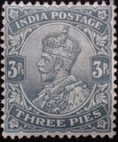 [King George V, 1865-1936 - Inscription "INDIA POSTAGE", סוג XAV]