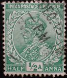 [King George V, 1865-1936 - Inscription "INDIA POSTAGE", סוג XAW]