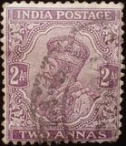 [King George V, 1865-1936 - Inscription "INDIA POSTAGE", סוג XAZ]