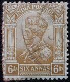 [King George V, 1865-1936 - Inscription "INDIA POSTAGE", סוג XBD]