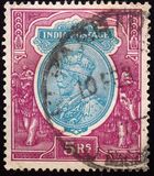 [King George V, 1865-1936 - New Watermark & Different Colors, प्रकार XBG9]