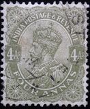 [King George V, 1865-1936 - Inscription "INDIA POSTAGE & REVENUE", type XBC2]
