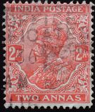 [King George V, 1865-1936 - Inscription "INDIA POSTAGE", Вид XAZ5]
