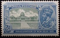 [Inauguration of New Delhi, typ XBR]