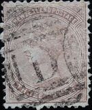 [Queen Victoria - As Previous, White Paper, Typ E2]