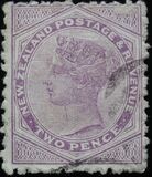 [Queen Victoria - Inscription "NEW ZEALAND - POSTAGE & REVENUE", type L]