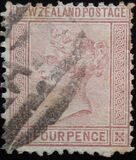 [Queen Victoria - As Previous, White Paper, Typ F2]