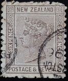 [Queen Victoria - Inscription "NEW ZEALAND - POSTAGE & REVENUE", 类型 O3]
