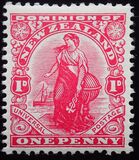 [Penny Universal - Zealandia - Inscription " DOMINION OF NEW ZEALAND", type AR]