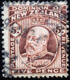 [King Edward VII - Inscription "DOMINION OF NEW ZEALAND", type AU7]