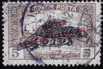 [Parliament Stamps of 1919 Overprinted - No.306-314, type EU7]